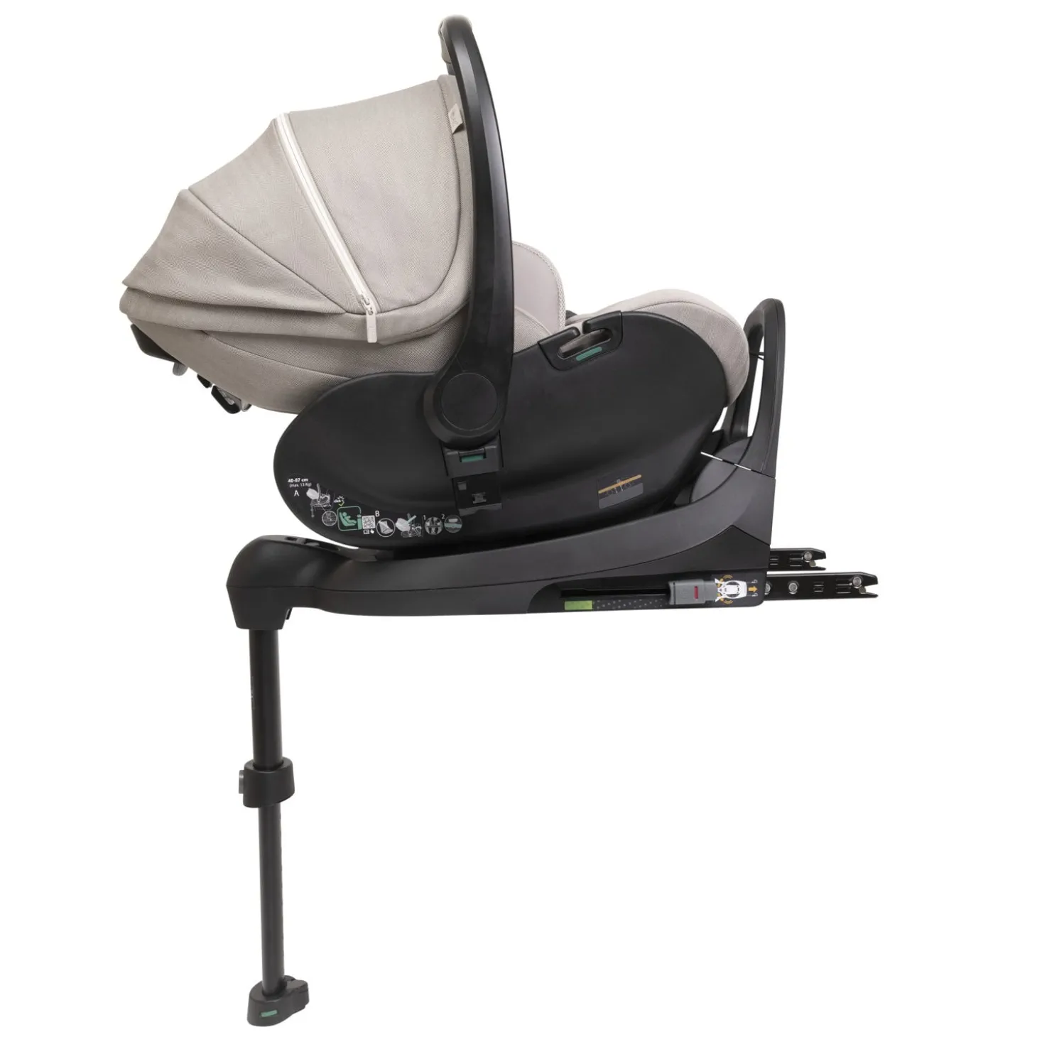 Chicco Siege Auto First Seat Recline Como Lake