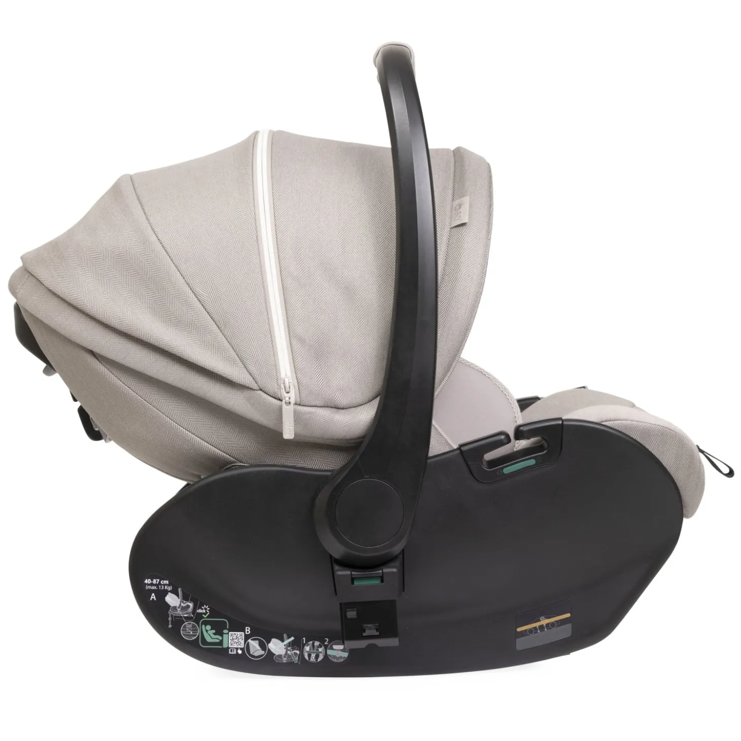 Chicco Siege Auto First Seat Recline Como Lake