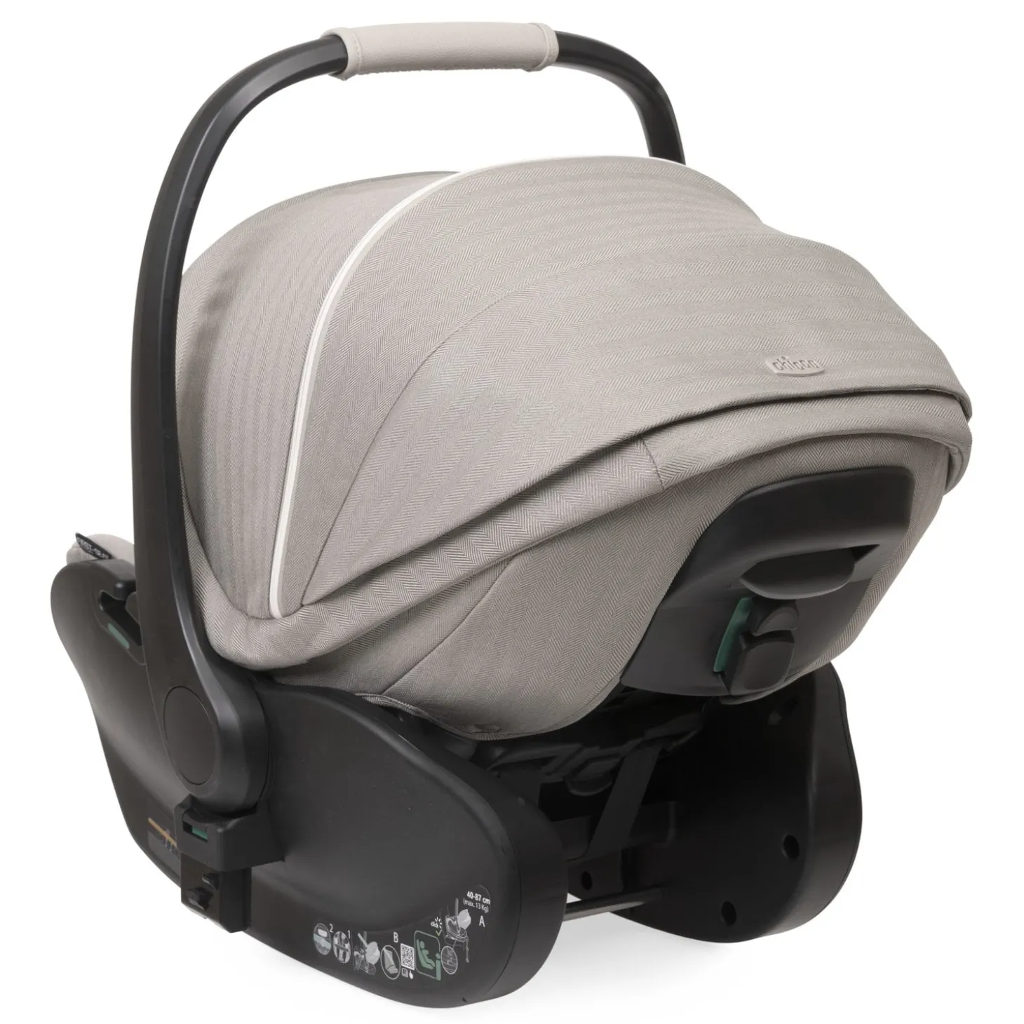 Chicco Siege Auto First Seat Recline Como Lake