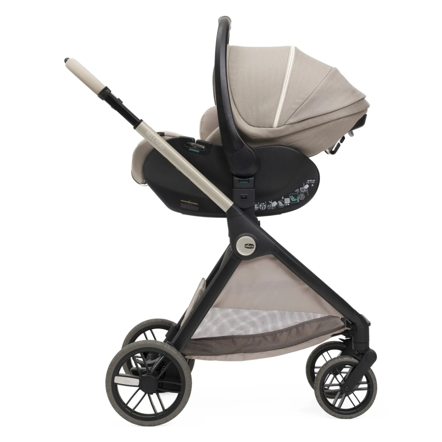 Chicco Siege Auto First Seat Recline Como Lake