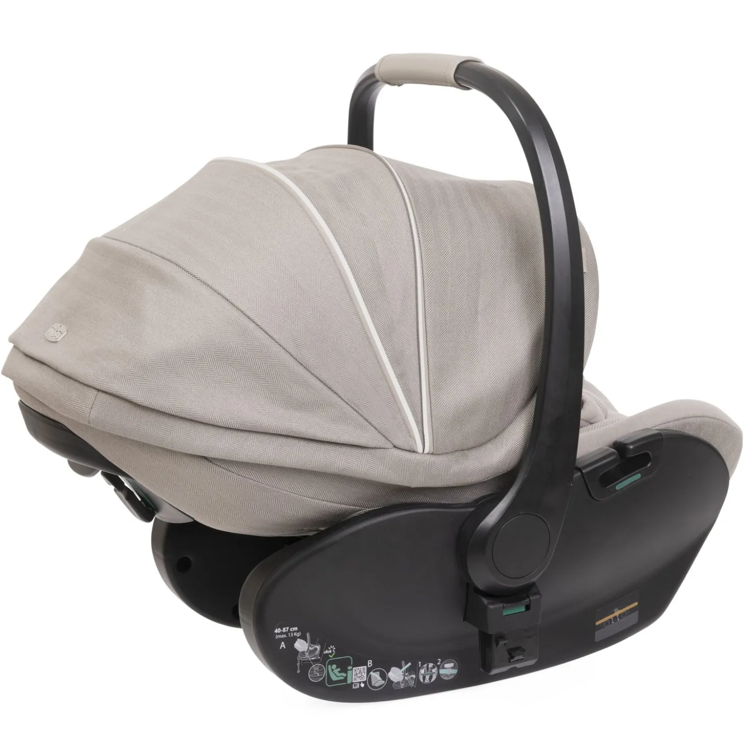 Chicco Siege Auto First Seat Recline Como Lake
