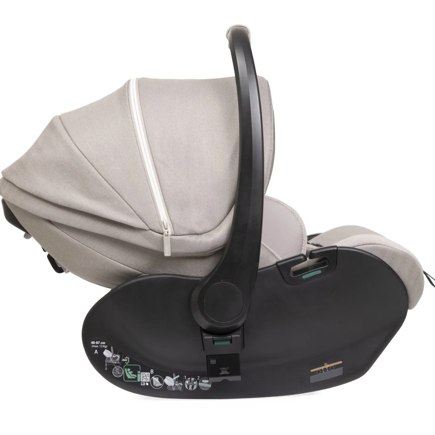 Chicco Siege Auto First Seat Recline Como Lake