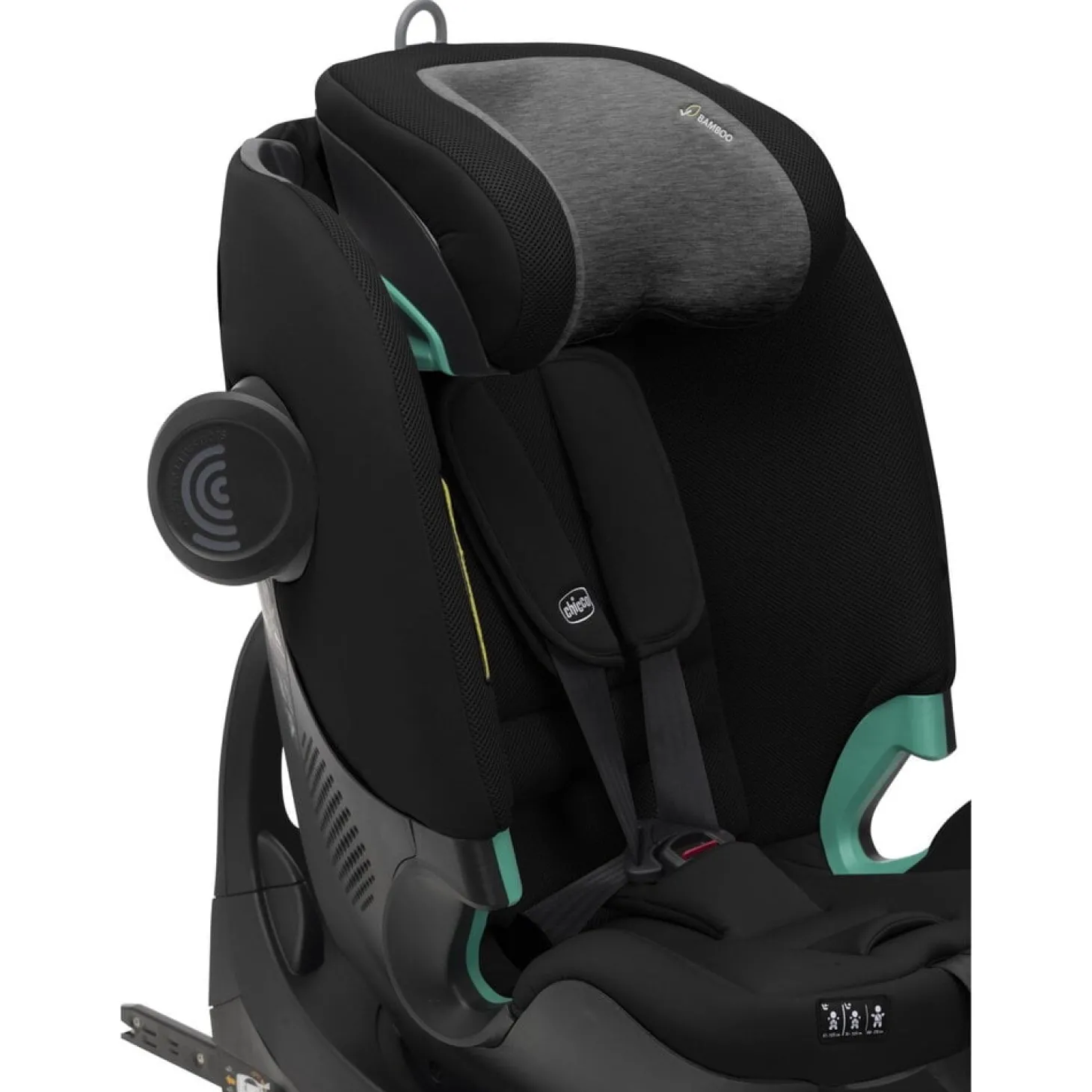 Chicco Siège Fullseat 360 i-Size avec base Black Satin