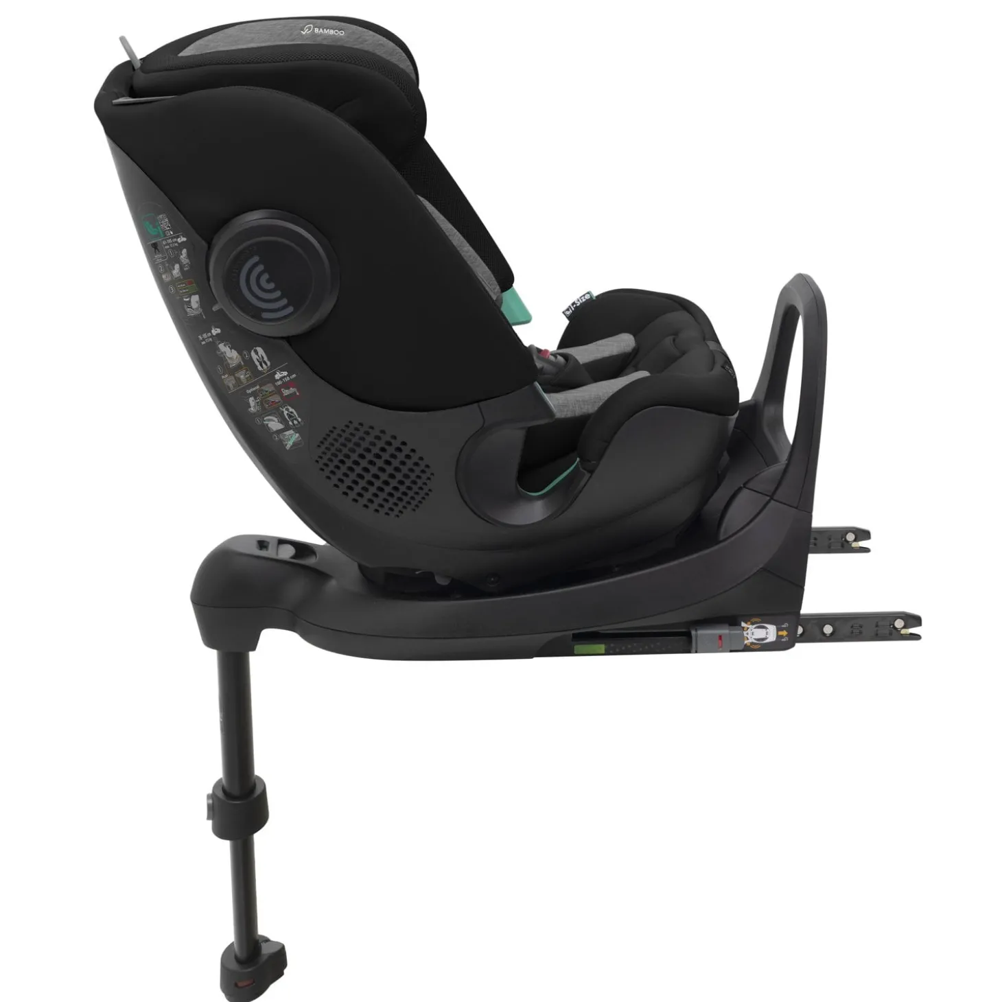 Chicco Siège Fullseat 360 i-Size avec base Black Satin