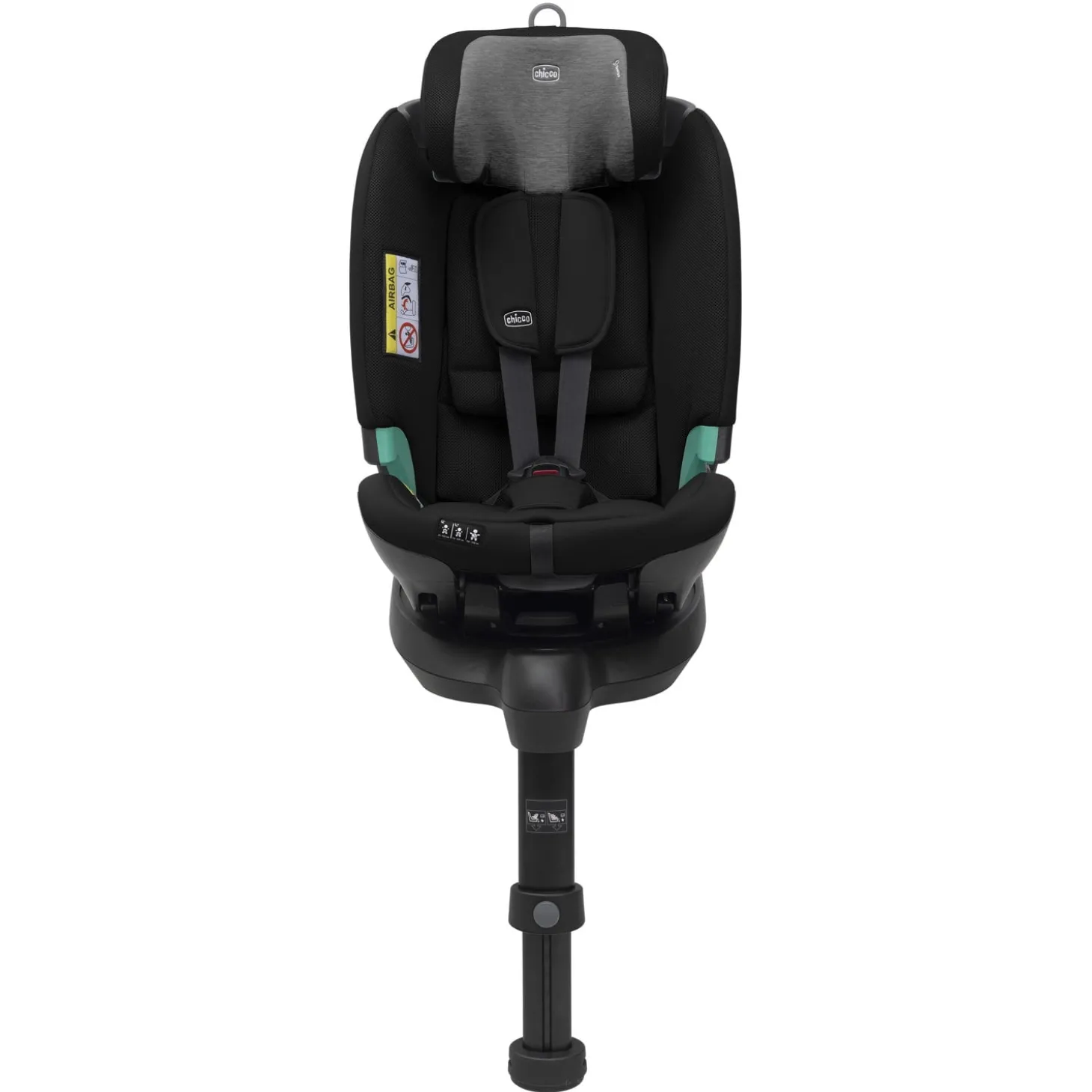 Chicco Siège Fullseat 360 i-Size avec base Black Satin
