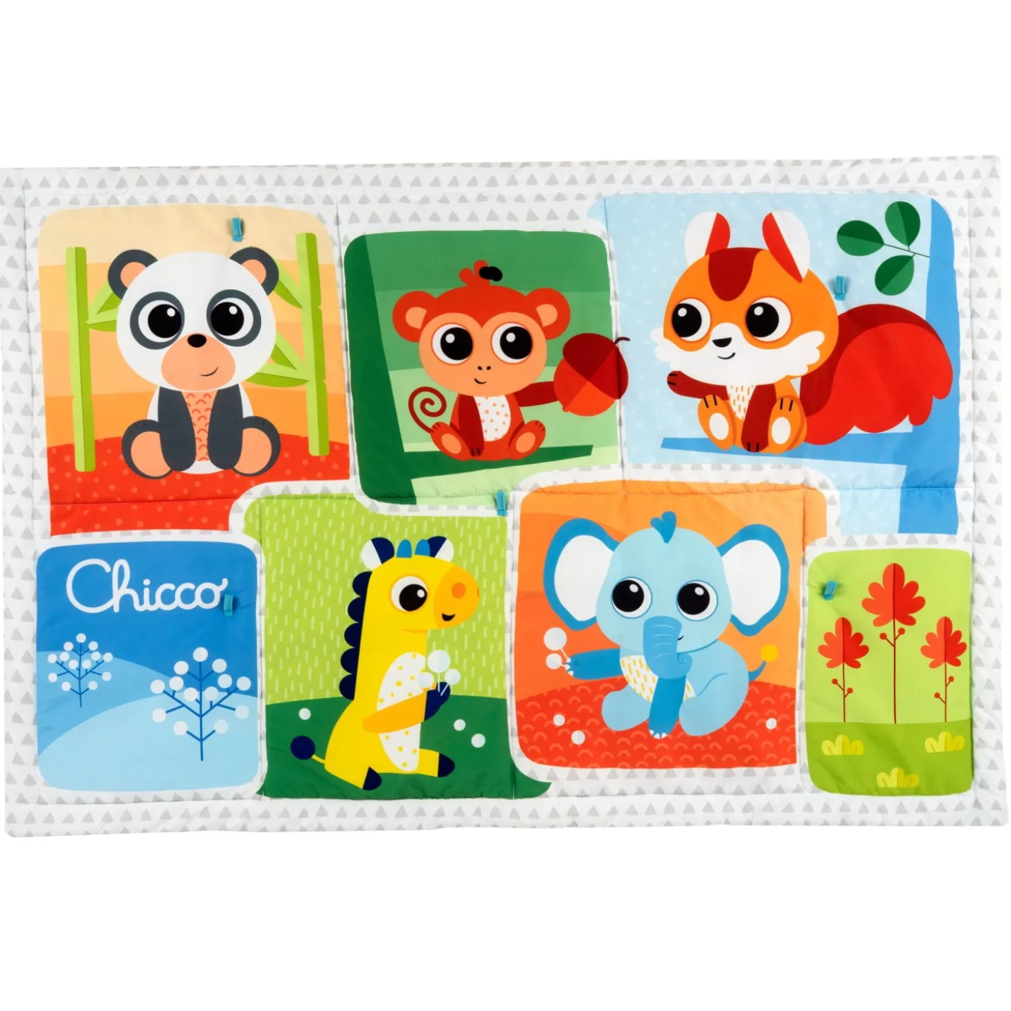 Chicco Tapis de la forêt XXL Multicolore