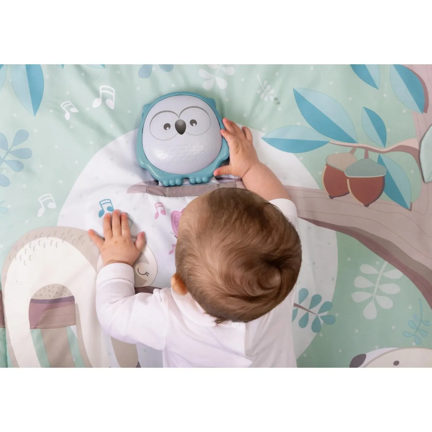 Chicco Tapis d'éveil Hibou 2 en 1 Multicolore