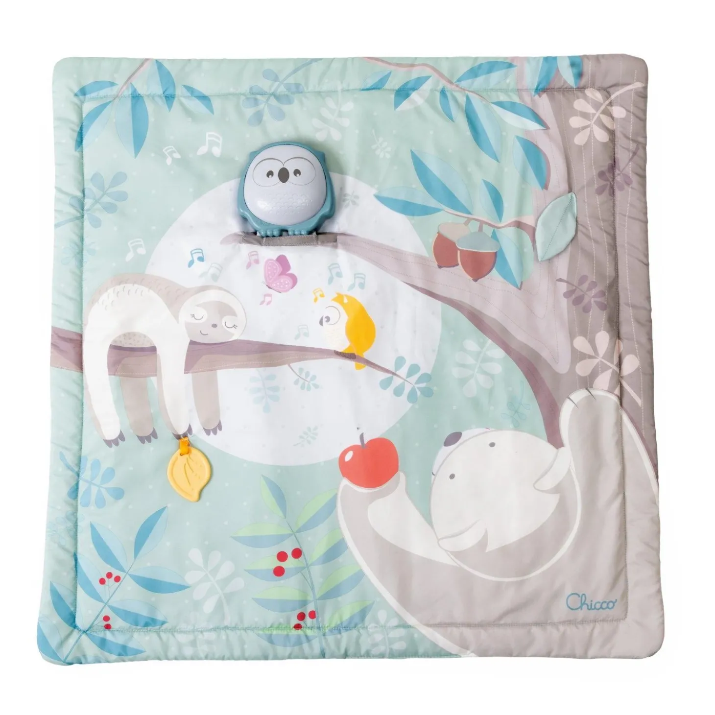 Chicco Tapis d'éveil Hibou 2 en 1 Multicolore