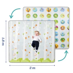 Chicco Tapis Maxi 2 en 1 Multicolore