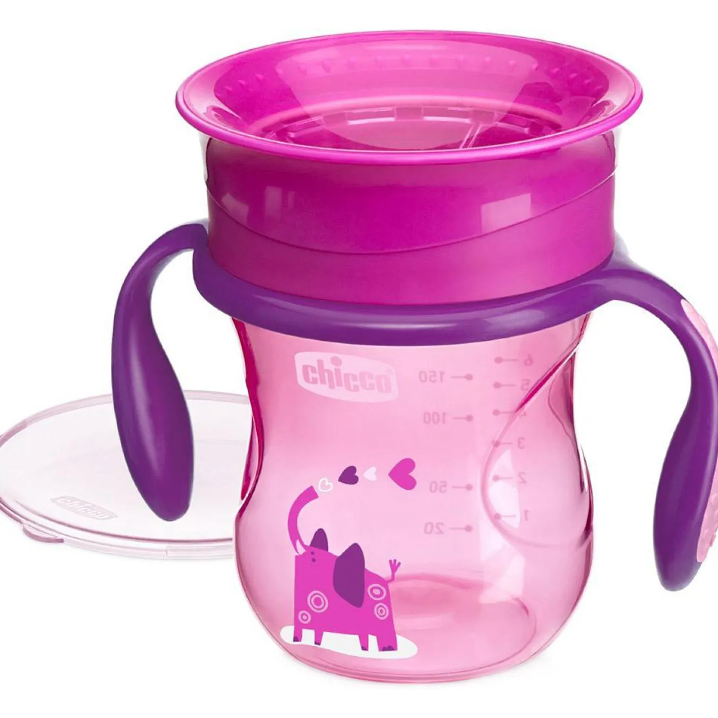 Chicco Tasse Perfect membrane 360° Rose 12 mois+