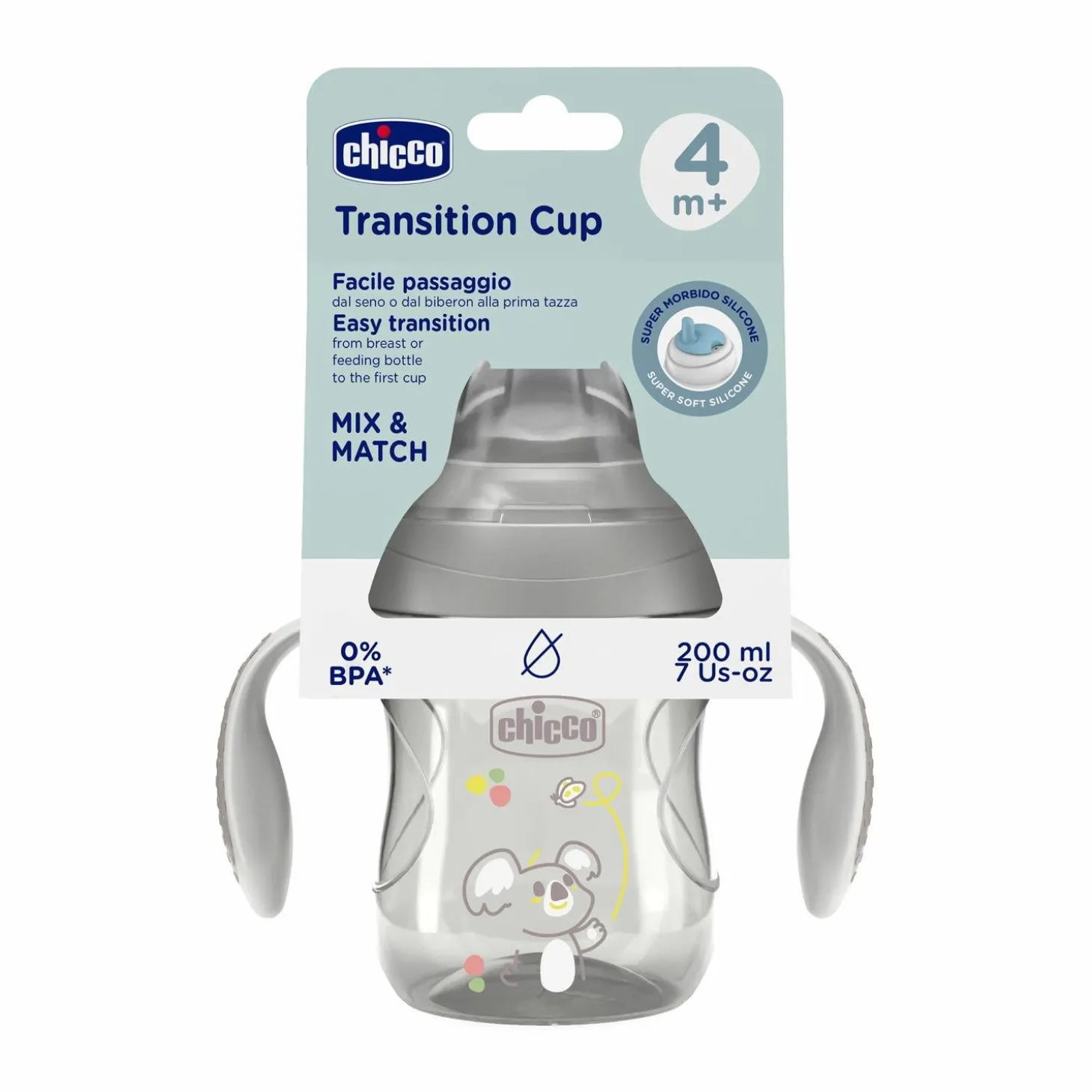Chicco Tasse Transition Gris