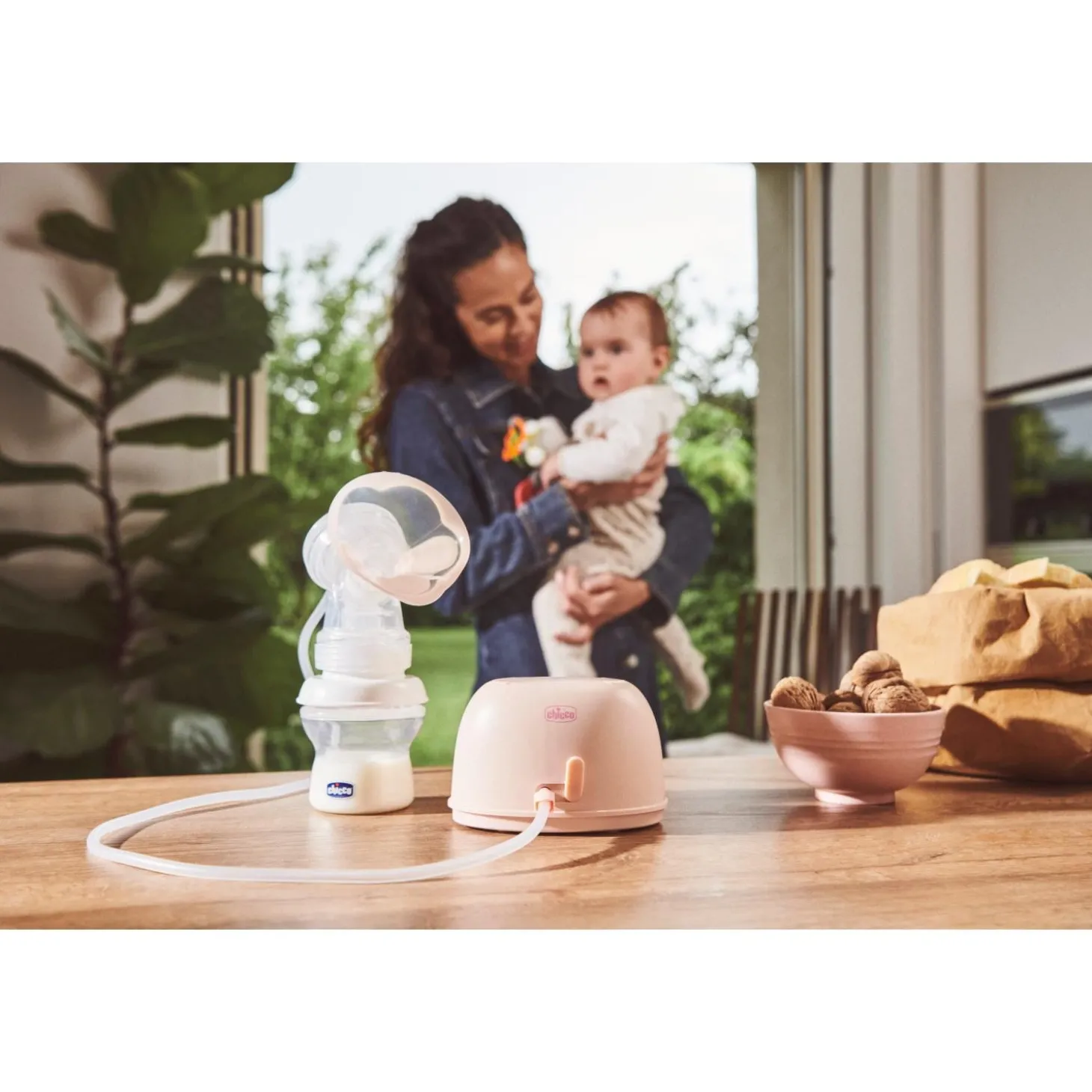 Chicco Tire-lait Électrique Stimolatte Blanc