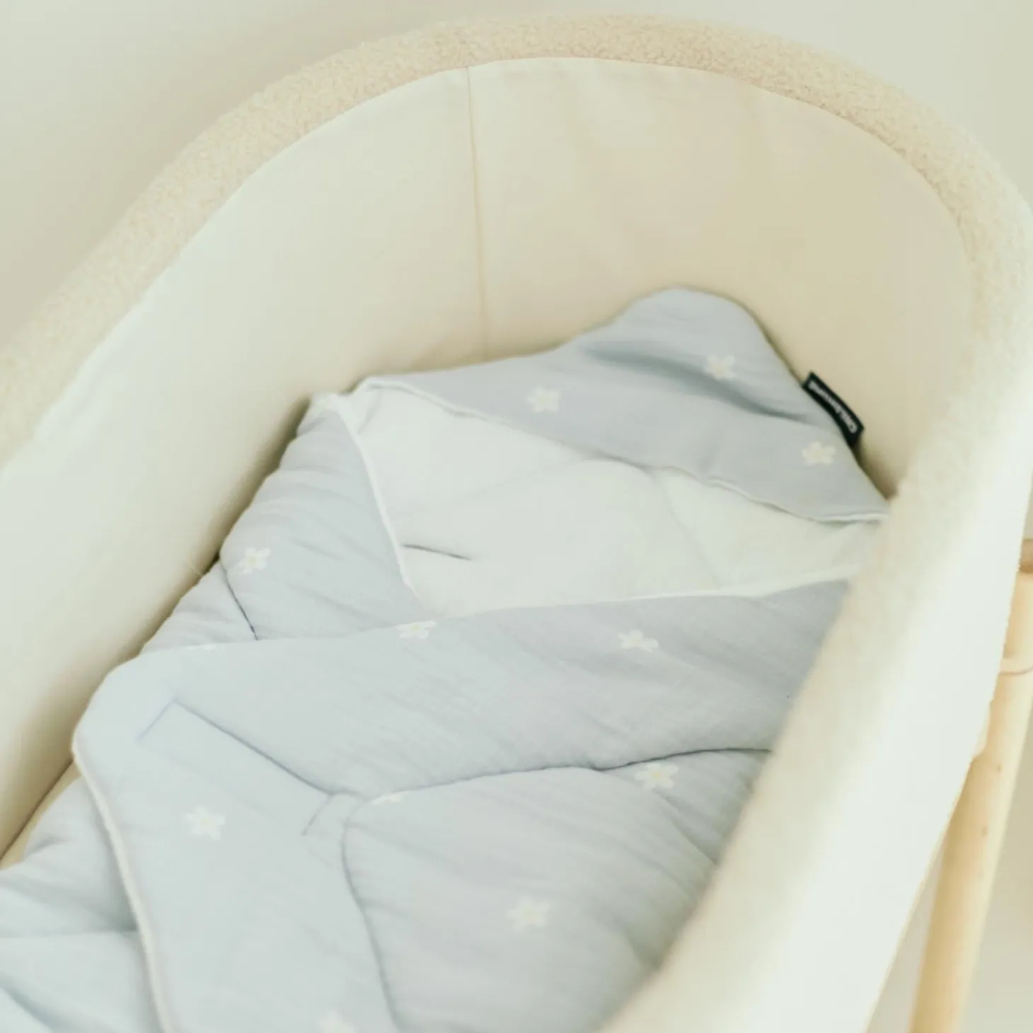 Childhome Berceau Teddy Cradle Ecru
