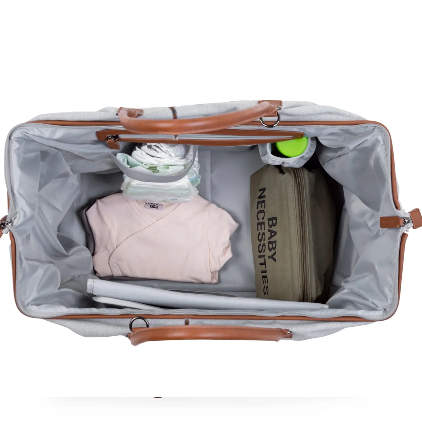 Childhome Mommy bag canvas Gris