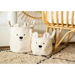 Childhome                    3 paniers Teddy    Écru