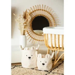 Childhome                    3 paniers Teddy    Écru