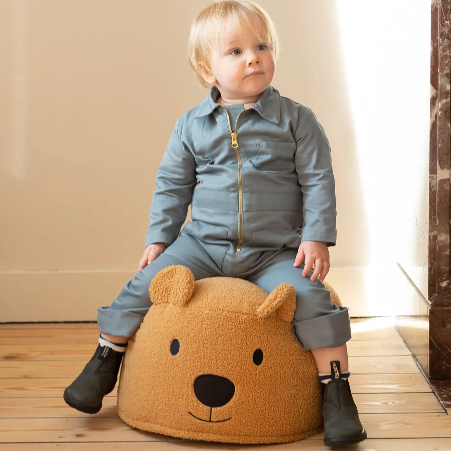 Childhome Pouf Teddy Bear Beige
