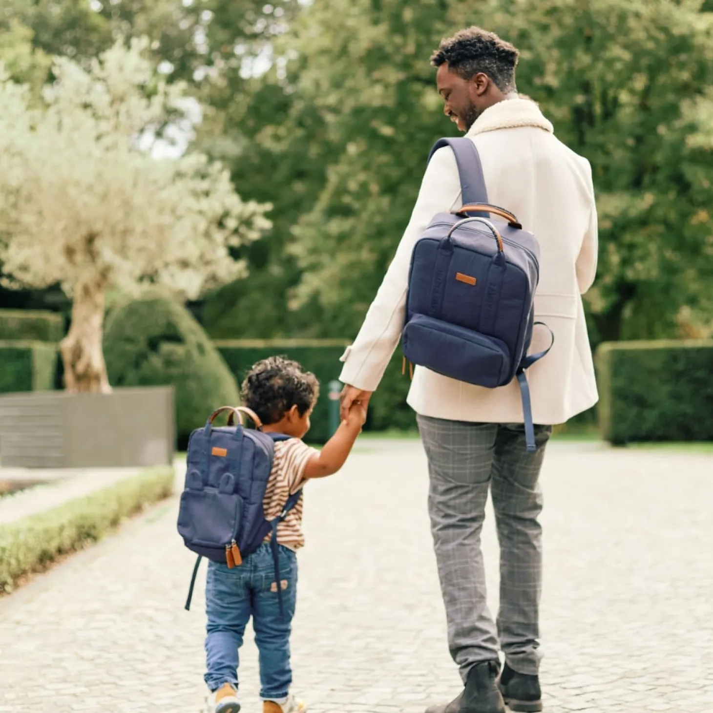 Childhome Sac à dos Enfant Mini Club Navy
