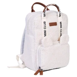 Childhome                    Sac à dos enfant Mini Club Signature Teddy    Off White
