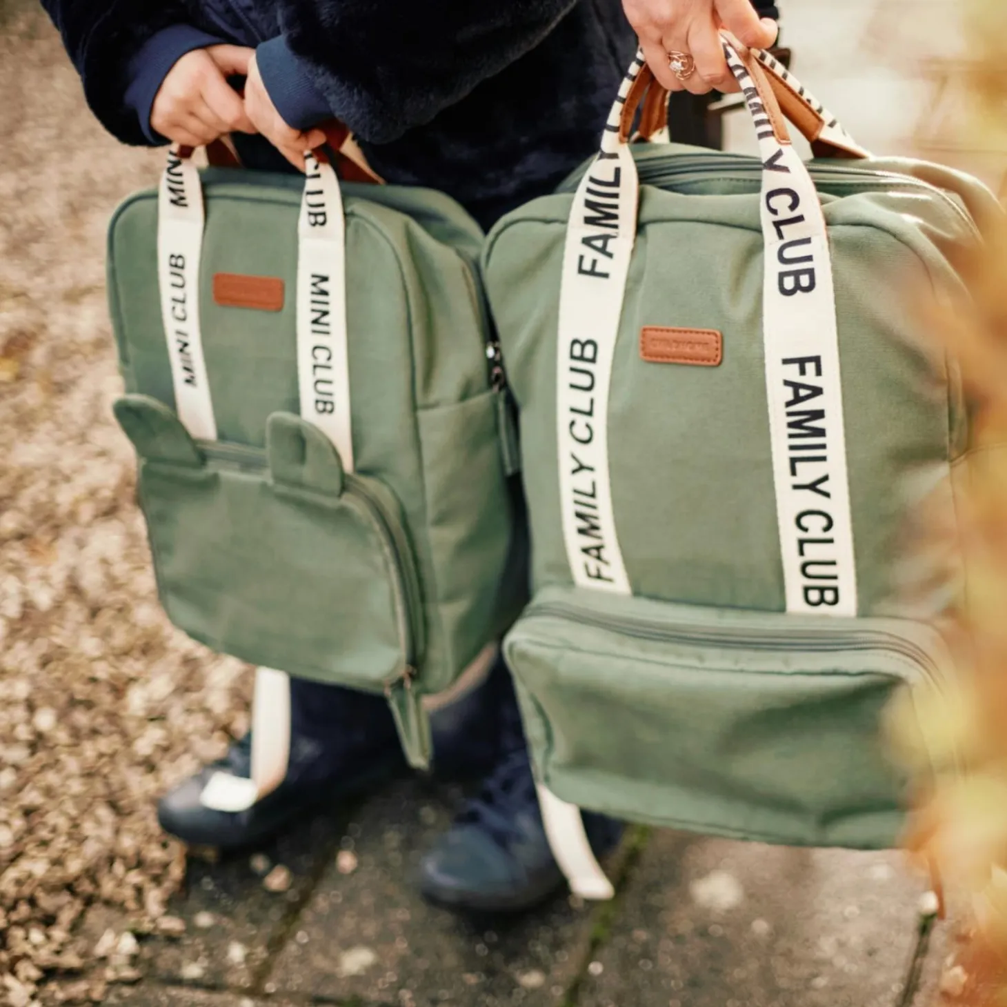 Childhome Sac à dos enfant Mini club Vert