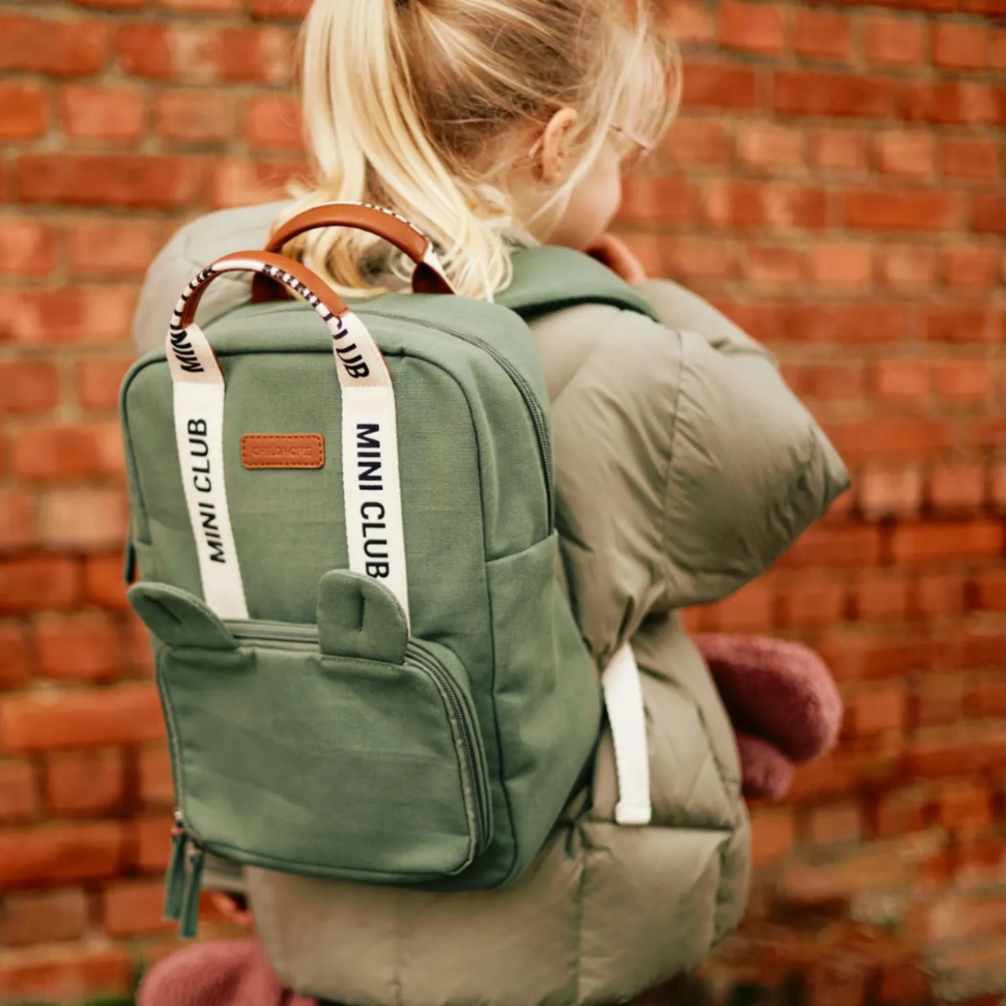 Childhome Sac à dos enfant Mini club Vert