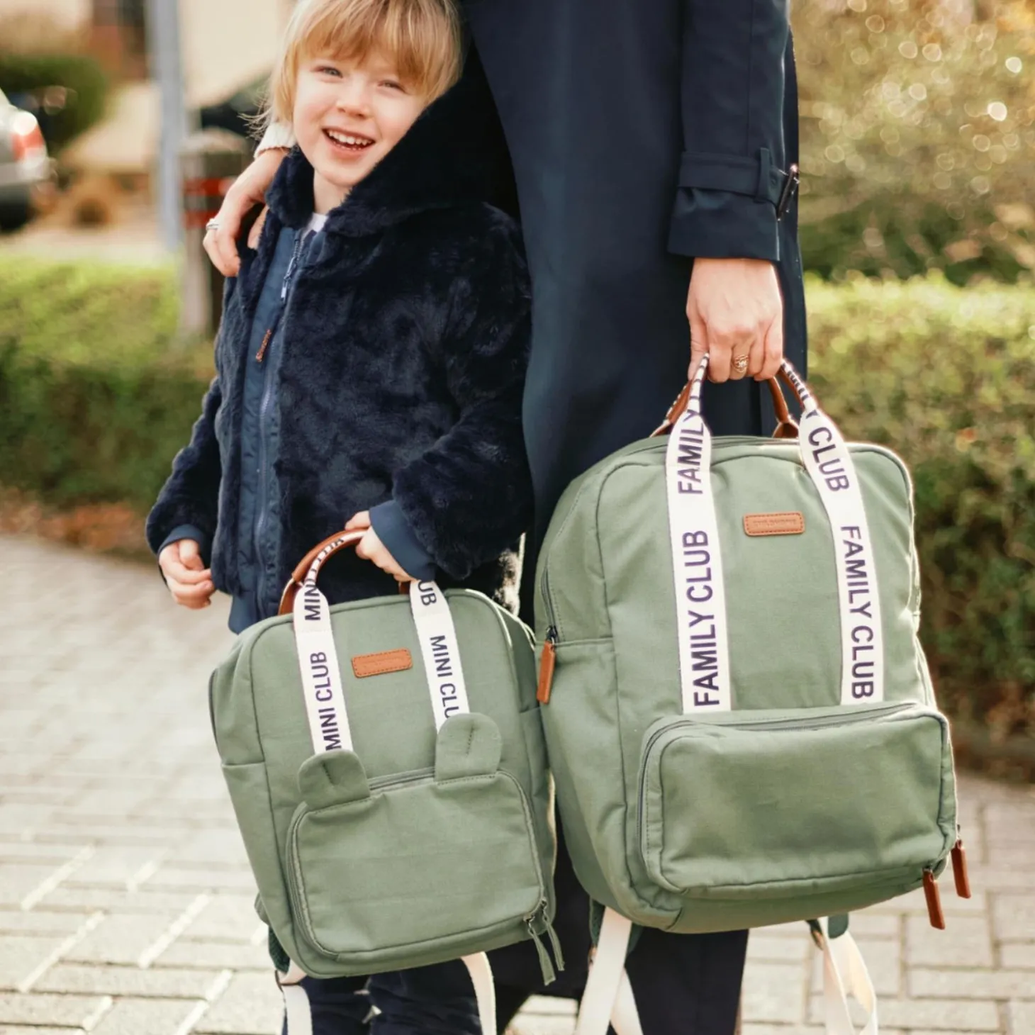 Childhome Sac à dos enfant Mini club Vert