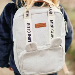 Childhome Sac à dos enfant Mini club Ecru