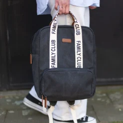 Childhome Sac à dos Family Club signature noir