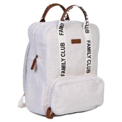 Childhome Sac à dos Family Club Signature Teddy Off White