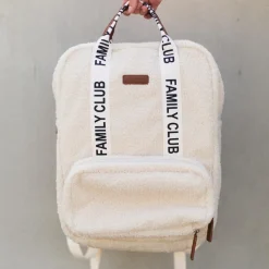 Childhome                    Sac à dos Family Club Signature Teddy    Off White