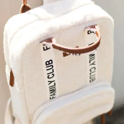 Childhome Sac à dos Family Club Signature Teddy Off White