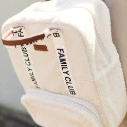 Childhome Sac à dos Family Club Signature Teddy Off White