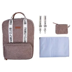 Childhome Sac à dos Family Club Signature Teddy Soft Brown