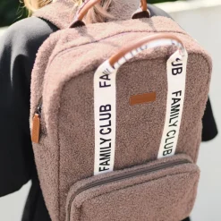 Childhome Sac à dos Family Club Signature Teddy Soft Brown