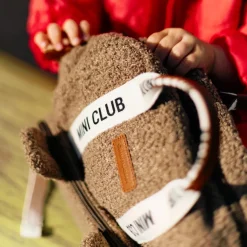 Childhome Sac à dos Mini Club Signature Teddy Soft Brown
