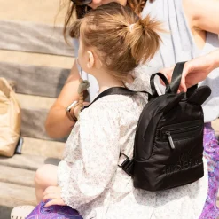 Childhome Sac à dos pour enfants My First Bag Matelassé Noir