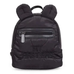 Childhome Sac à dos pour enfants My First Bag Matelassé Noir