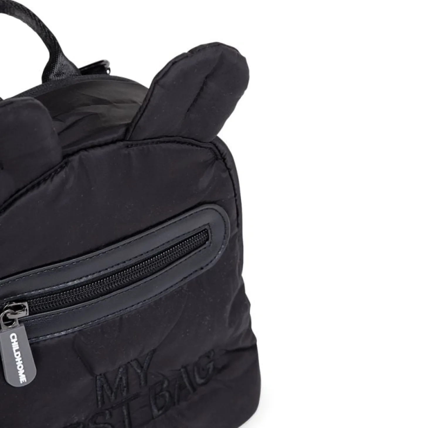 Childhome Sac à dos pour enfants My First Bag Matelassé Noir