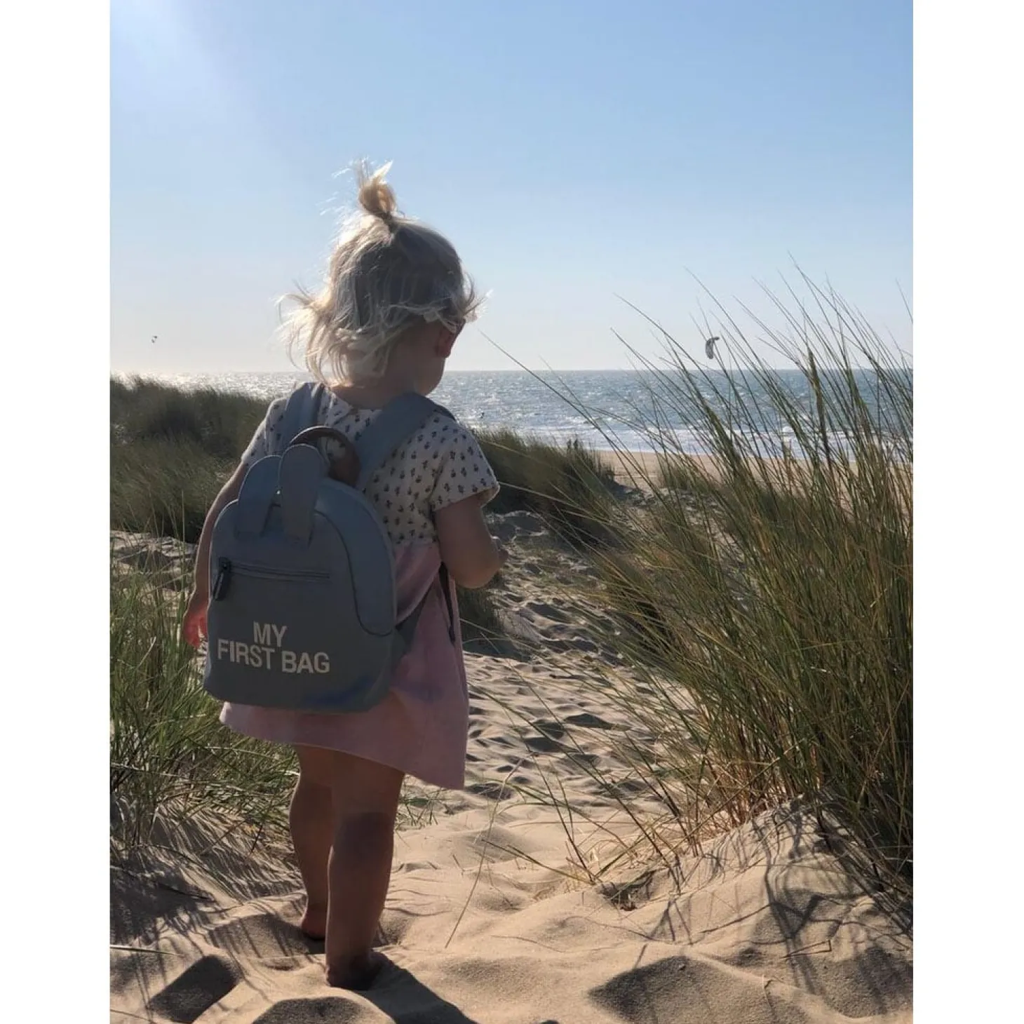 Childhome Sac à dos pour enfants My First Bag Gris