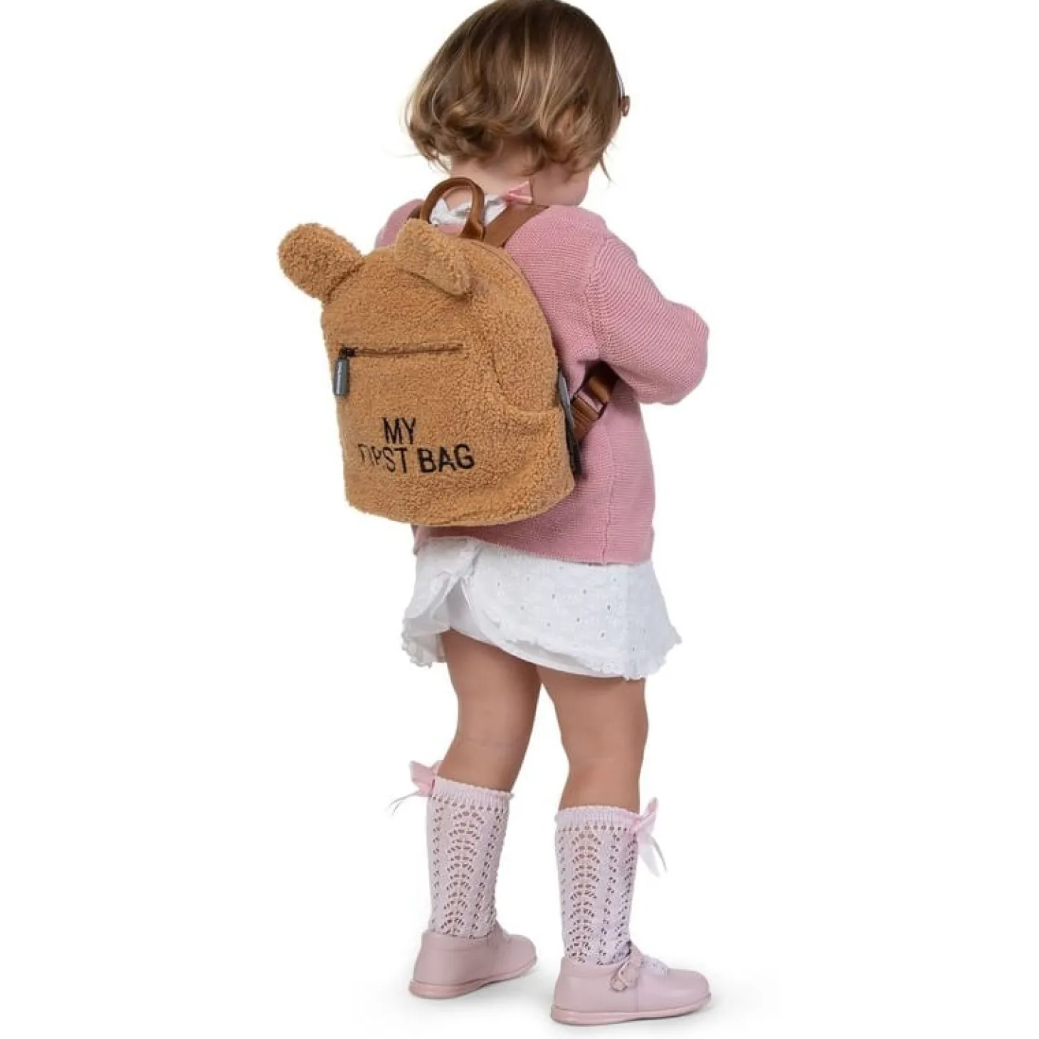Childhome Sac à dos pour enfants My First Bag Ourson Beige