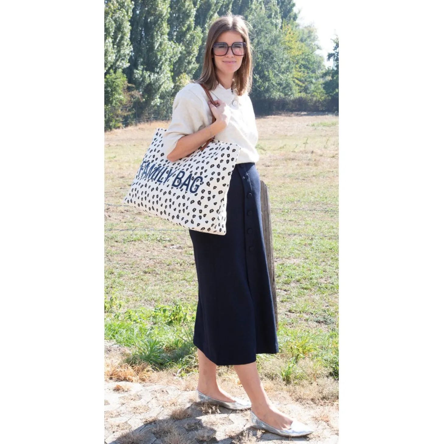 Childhome Sac à langer Family Bag Léopard