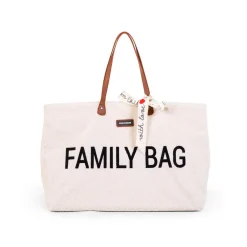 Childhome Sac à langer Family Bag Teddy Écru