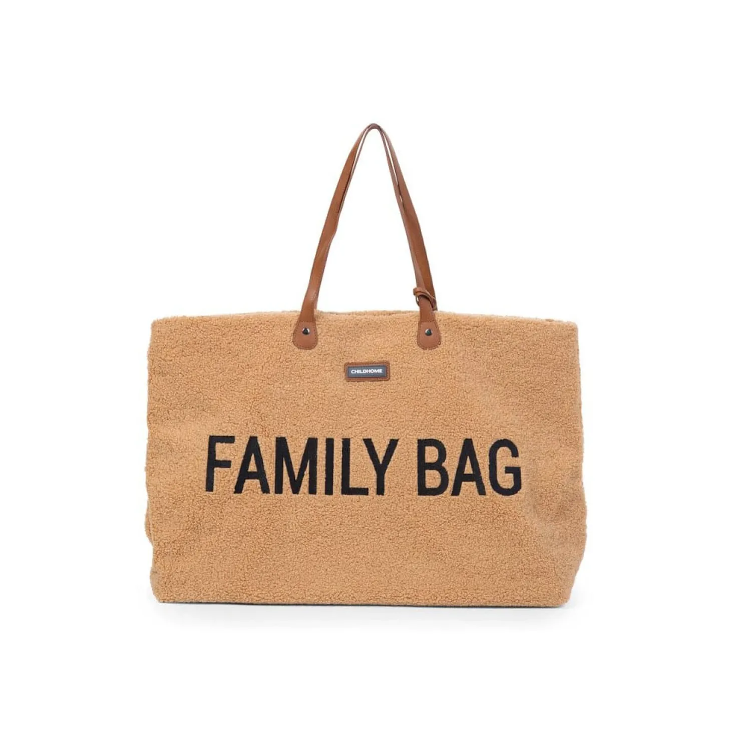 Childhome Sac à langer Family Bag Teddy Beige