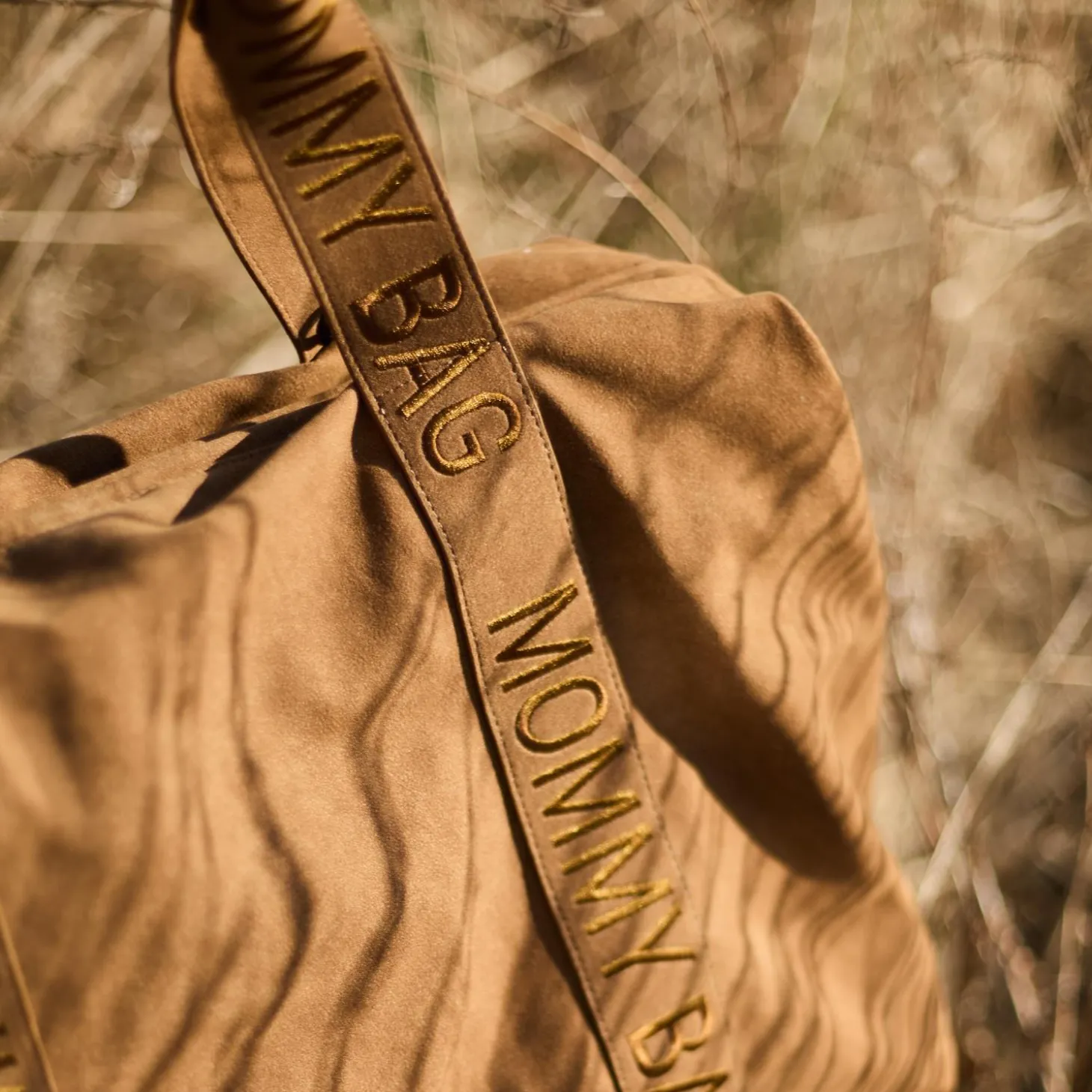 Childhome Sac à langer Mommy Bag Signature Prestige Noisette