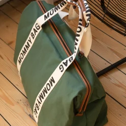 Childhome                    Sac à langer Mommy bag signature toile    Vert
