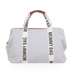 Childhome Sac à langer Mommy bag signature toile Ecru