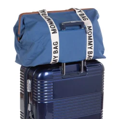 Childhome                    Sac à langer Mommy bag signature toile    blue