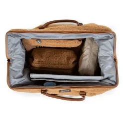 Childhome Sac à langer Mommy Bag Teddy Beige