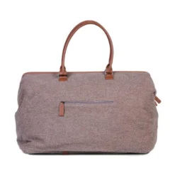 Childhome Sac à langer Mommy Bag Teddy Soft Brown