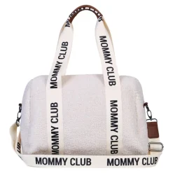 Childhome Sac à Langer Mommy Club Signature Teddy Off White